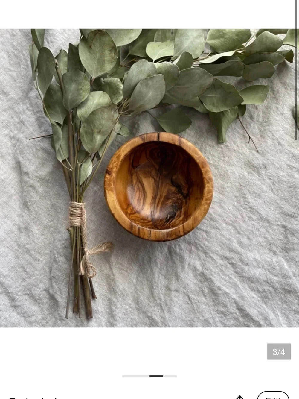 Trader Joe’s Olive Wood Bowl